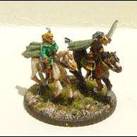 Warmaster - 10mm - Aragorn & Legolas by therry