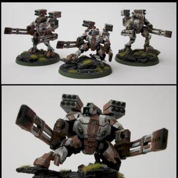 Tau Broadside XV88 Team by rumplemaster