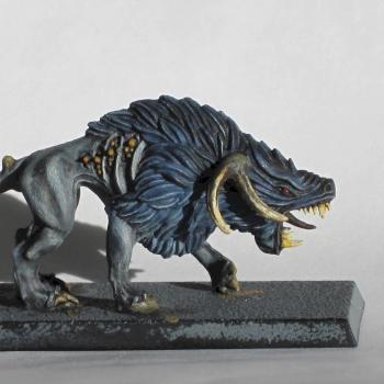 Chaos Warhound WIP by starspawn
