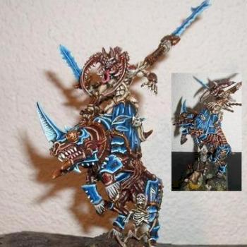 Herald of Khorn on Moloch by ironjosch