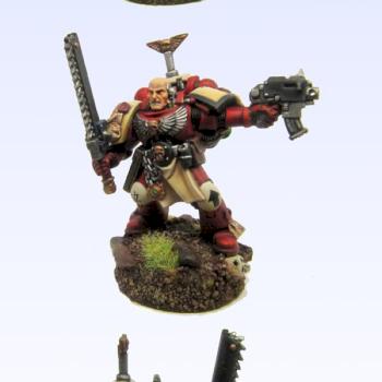 Blood Raven's Sergeant from AOBR by Morruindil