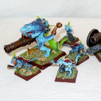 Lizardmen artilery (DoW cannons) by vonzembol