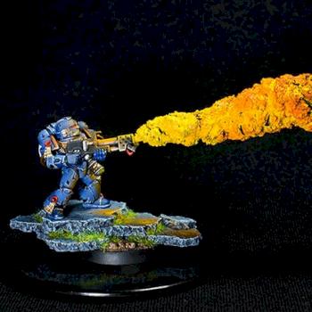 Ultramarine's Flame by vdaiev