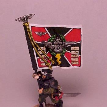 Cadian Standard Bearer by ordellous