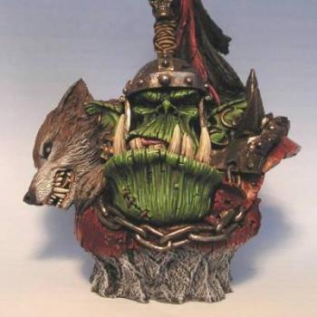 Ork Bust by Dragon scale