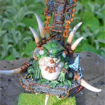 Lizardmen slann mage by Parzival