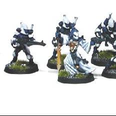 Eldar Guardian Squad by weina