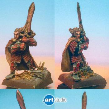 oop HHG mini painted in SENMM - Exalted Dragon-blooded by Dark Schneider123