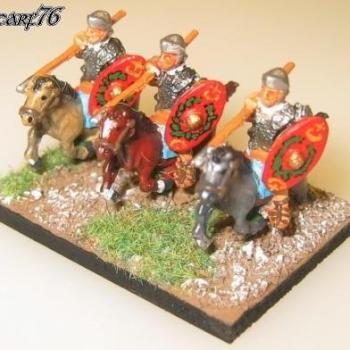 15mm Middle Imperial Roman Equites by scarf76