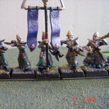 arbalétriers elfes noirs by yobed