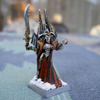 Converted dark elf sorceress by Titoeuf