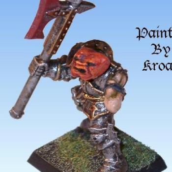 Guerrier du chaos / chaos warrior by kroak