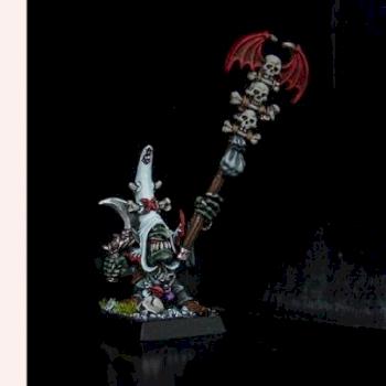 Night Goblin shaman by SlowMO