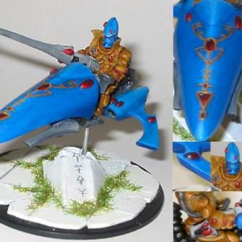 Eldar Shining Spear by Blood raven7
