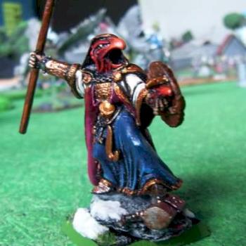 Champion of Tzeentch (front) by Quarion