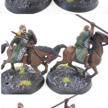 2 Riders of Rohan Completely NMM GW Lord of the Rings LOTR by mb kh lotrminiatures