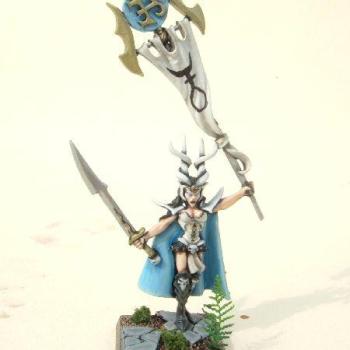 Slaanesh Daemonic Herald Conversion by Tim F