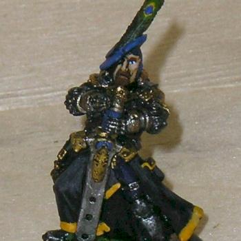 Warmachine Cygnar Journeyman Warcaster Conversion by Scaramouche