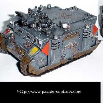 Space Wolves Rhino by masd