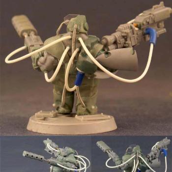 Heavy Weapon Ogryn Warrior Conversion by czapka1001