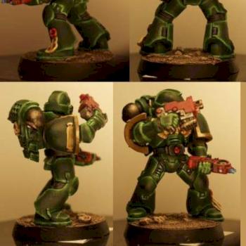Dark Angel Space Marine by Takai Mar