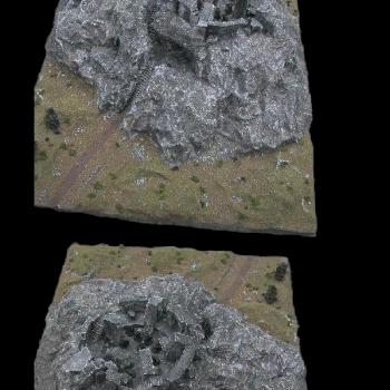 Attack at Weathertop Hill (lord of the rings) by DragonTombCreations