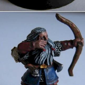 Dwarfen Archer LOTR by Celest