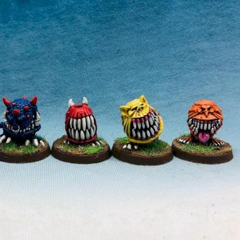 Orcs Gnarly Cave Squigs by wargame