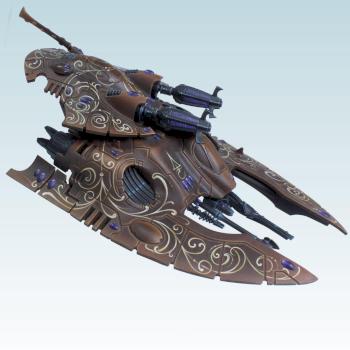 Eldar Gravtank Nightspinner by Raxhammer