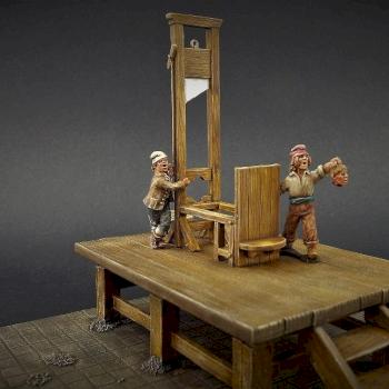 28mm Eureka Miniatures - Guillotine Starter Wip. by avalonindustries2040