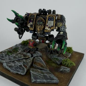 Blood Angels Venerable Death Company Dreadnaught by BlueDorian
