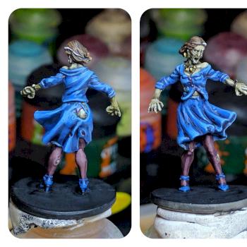 Zombicide - female zombie by Serena89