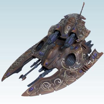 Eldar Gravtank Nightspinner by Raxhammer