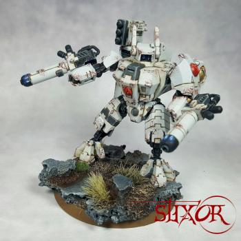 Tau Crisis Battlesuit by stix0r