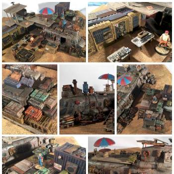 Junktown Gunshop Collage by Clanmac