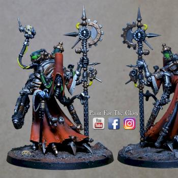 Adeptus Mechanicus Tech-Priest Dominus by PaintForTheGlory