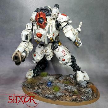Tau Ghostkeel Battlesuite by stix0r