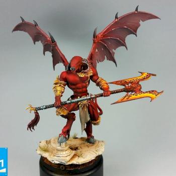 Khorne Demon Prince - Bloodthirster #2 by Phyrex-SiB