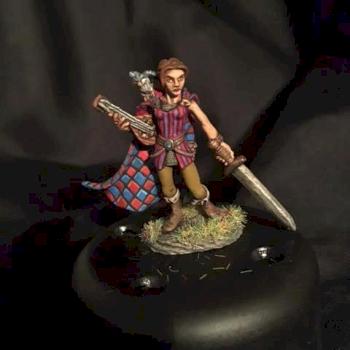 Ellen-A-Dale, Female Bard by abrennan