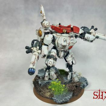 Tau Crisis Battlesuit by stix0r