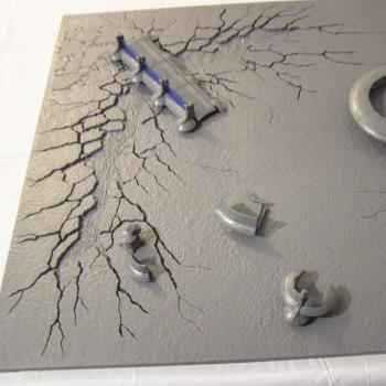 Tau Red Desert Planet Diorama by Warhammer Workshop