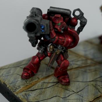 Blood Angels Squad by BlueDorian