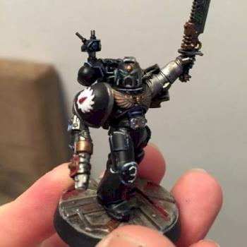 Deathwatch Sgt (Xenophase blade) by Vertoxis