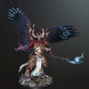 Daemon Primarch of Tzeentch Magnus the Red by Cotta88