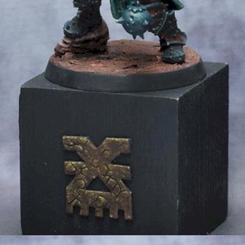 Slaughterpriest of Khorne by Divael