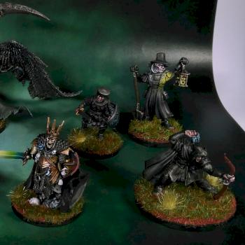 Frostgrave necromancer warband by raivan