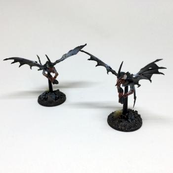 Tyranid Gargoyles by readysteadydraw