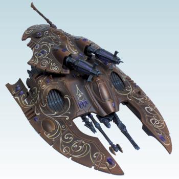 Eldar Gravtank Nightspinner by Raxhammer