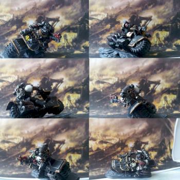 Black Templars biker by KuBi4K