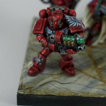 Blood Angels Squad by BlueDorian